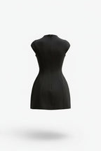 Women’s Mini Dress with Pocket – Modern Everyday Silhouette by Mova London